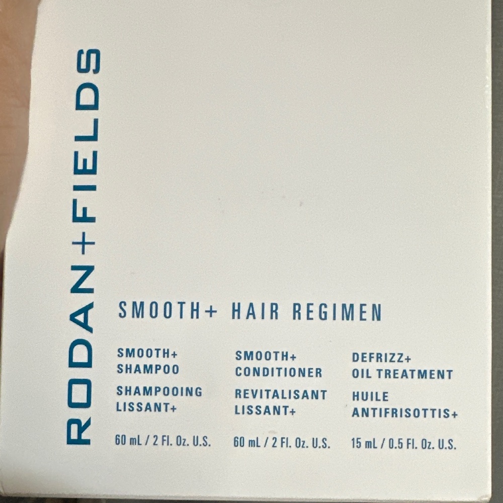 Rodan + Fields Volume+ Hair Regimen with Purple Text